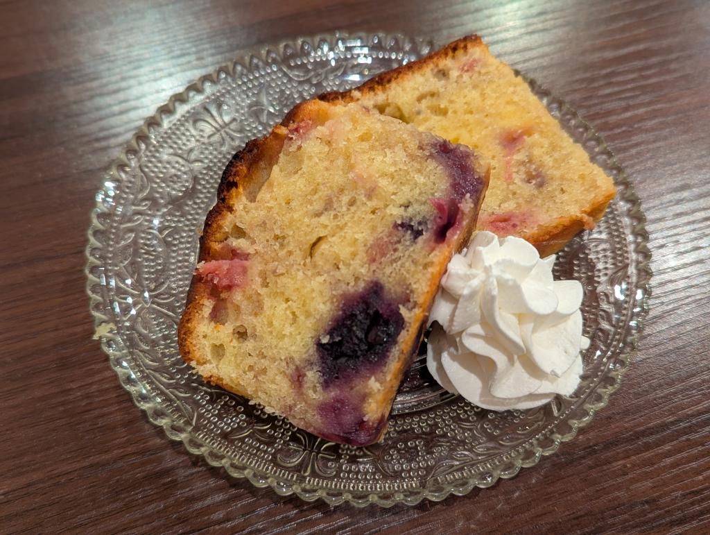 ベリーのパウンドケーキ