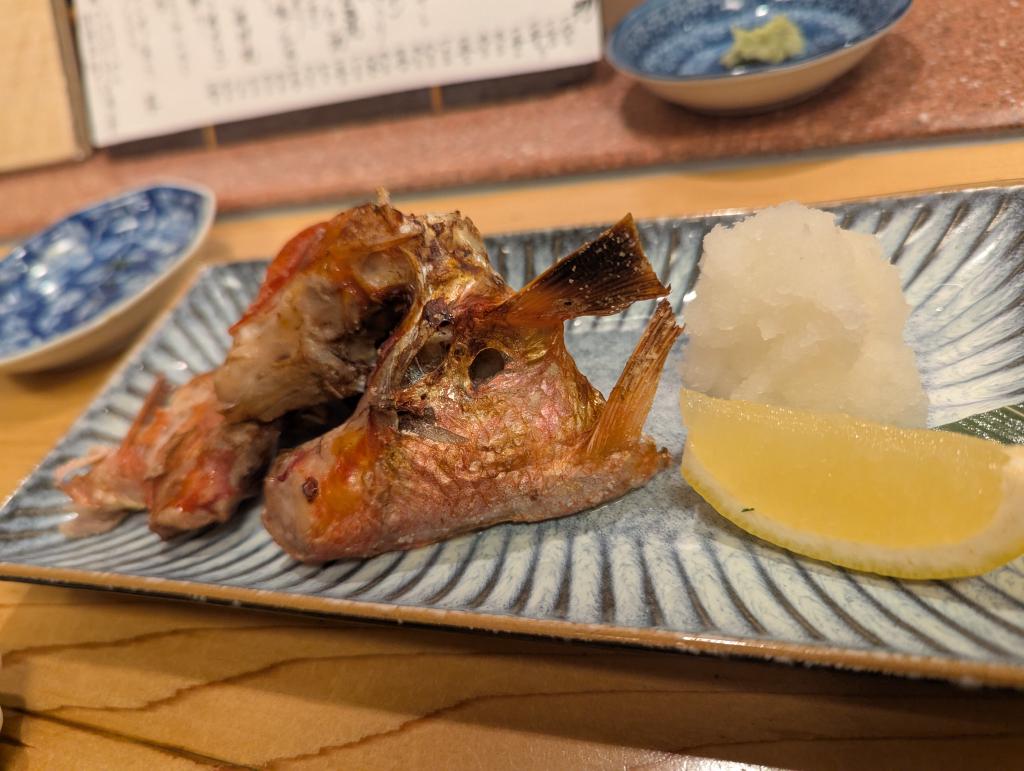 金目鯛のあら🐟