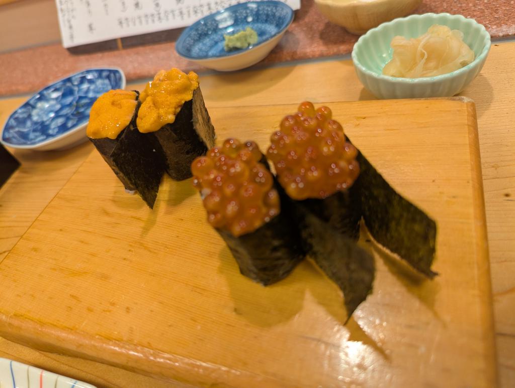 うに&いくら