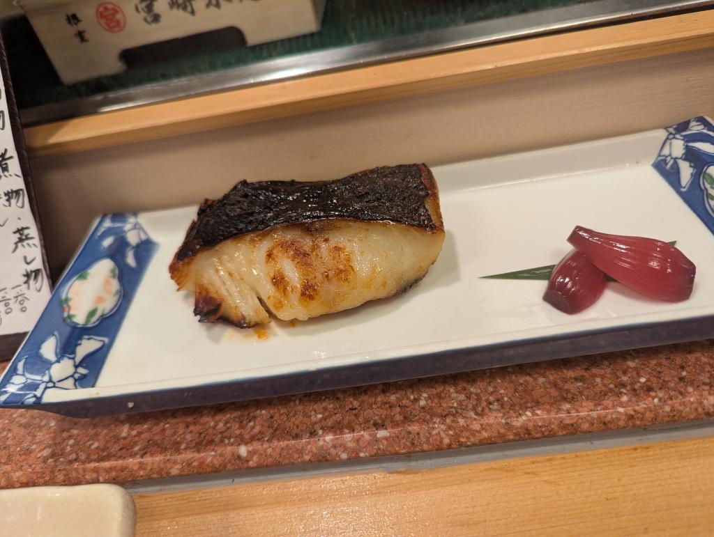 銀だらの西京焼き🐟