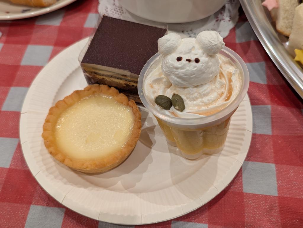 チーズタルト&かぼちゃプリン&オペラ