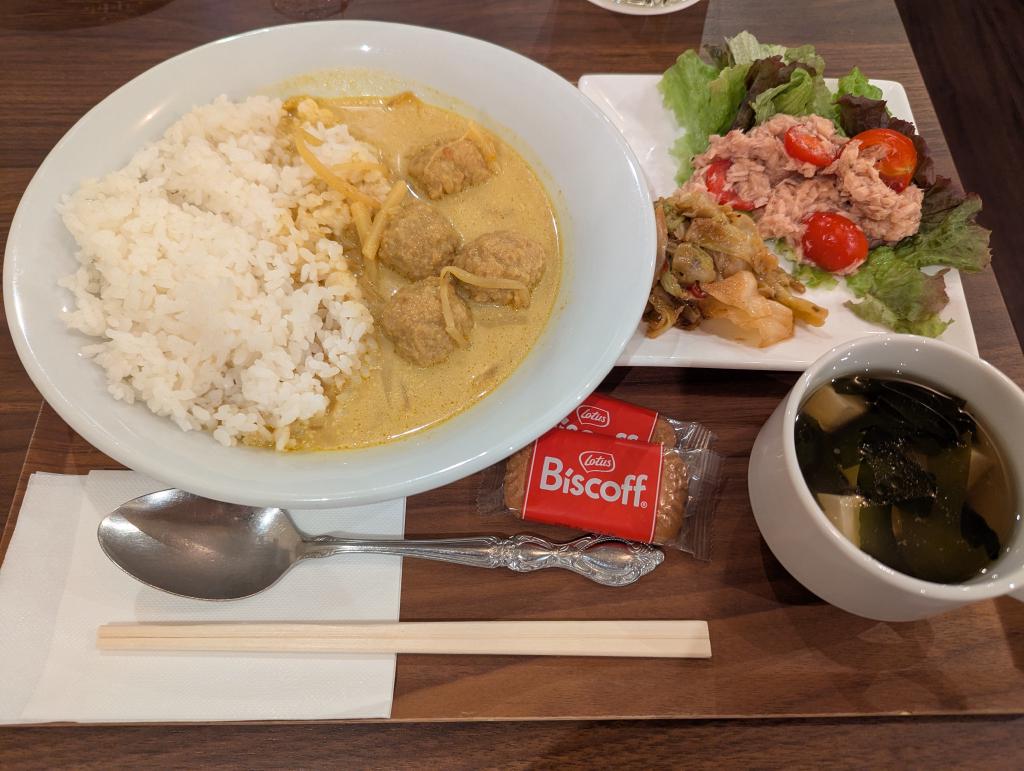 肉団子の中華風カレー🍛