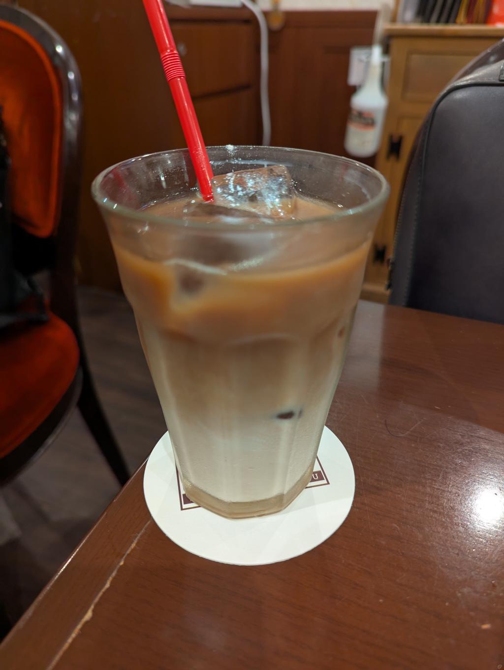 マロンシロップカフェオレ