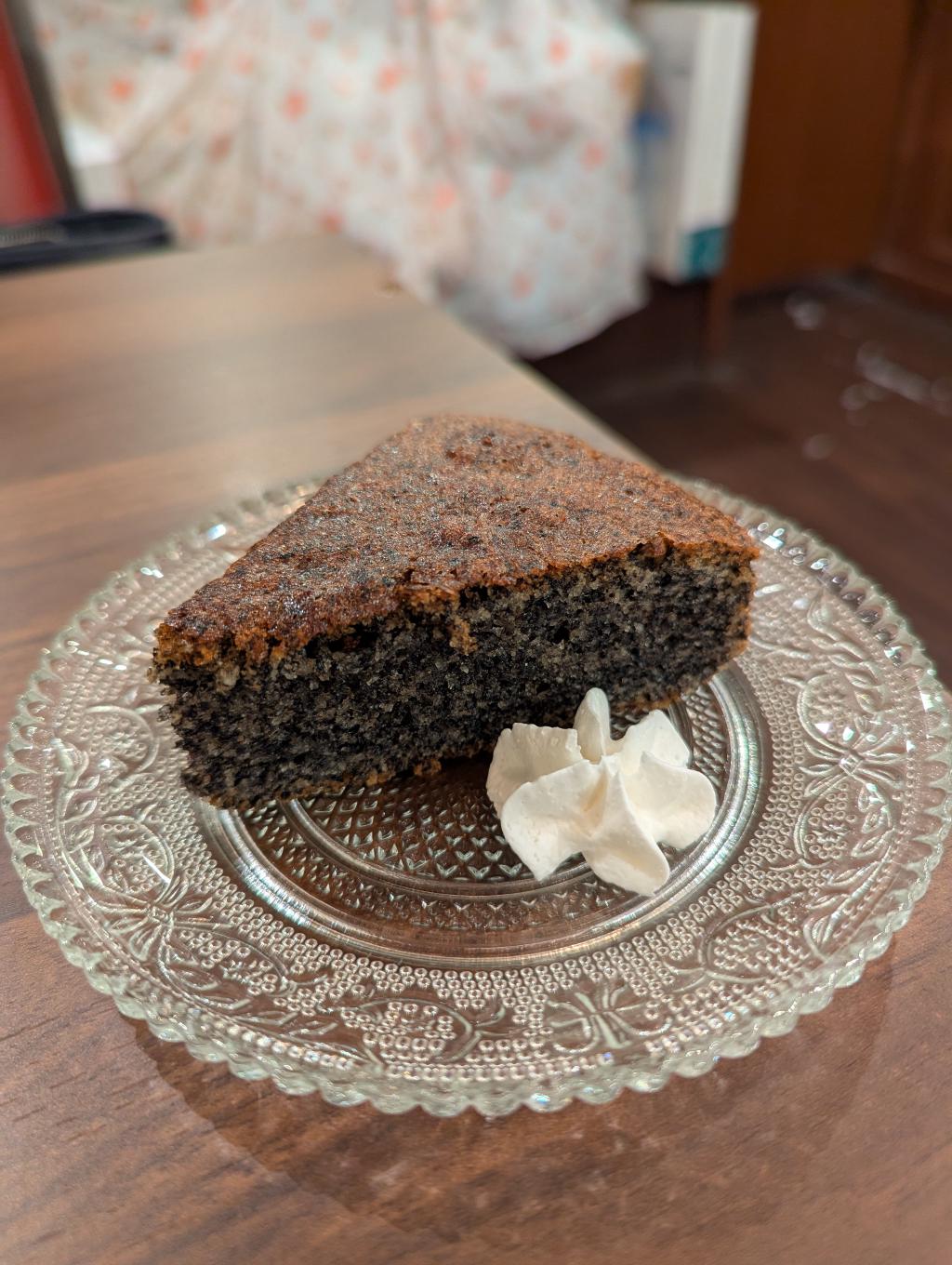 黒ゴマケーキ
