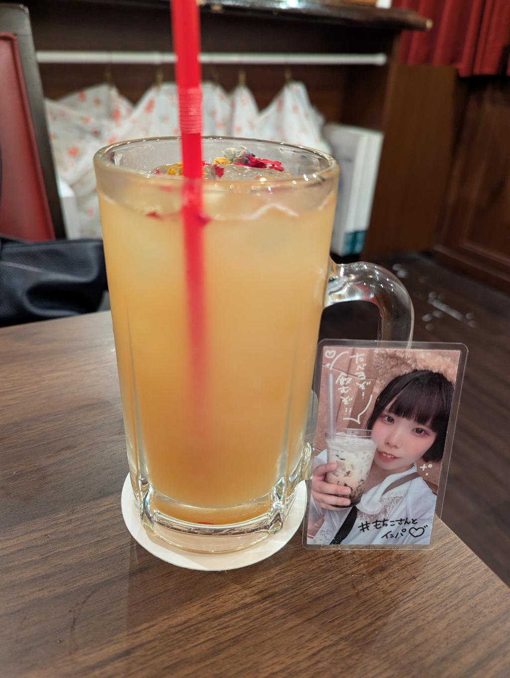 オレンジマンゴーティー🍊🥭 with もちこラミカ