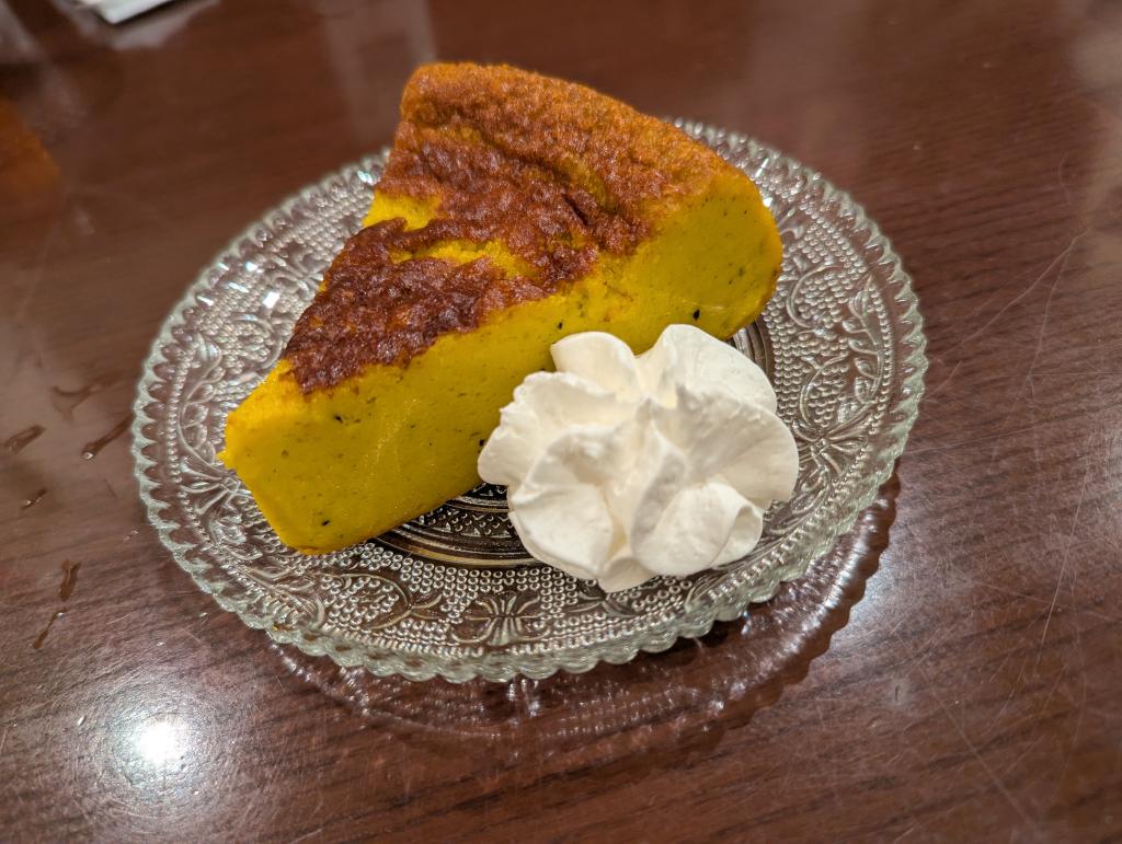 かぼちゃプリンケーキ