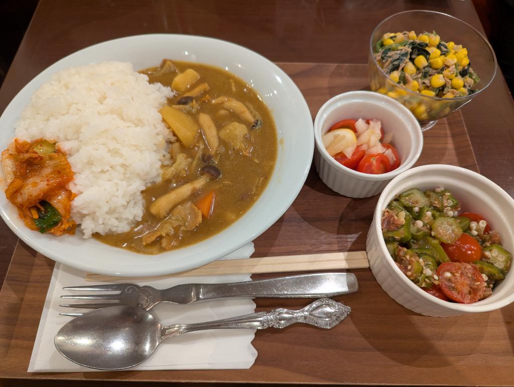 豚ときのこの和風カレー