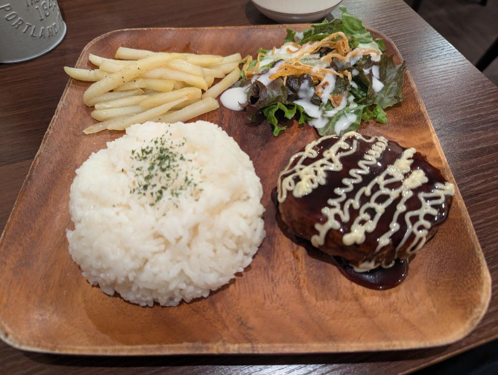 ハンバーグプレート