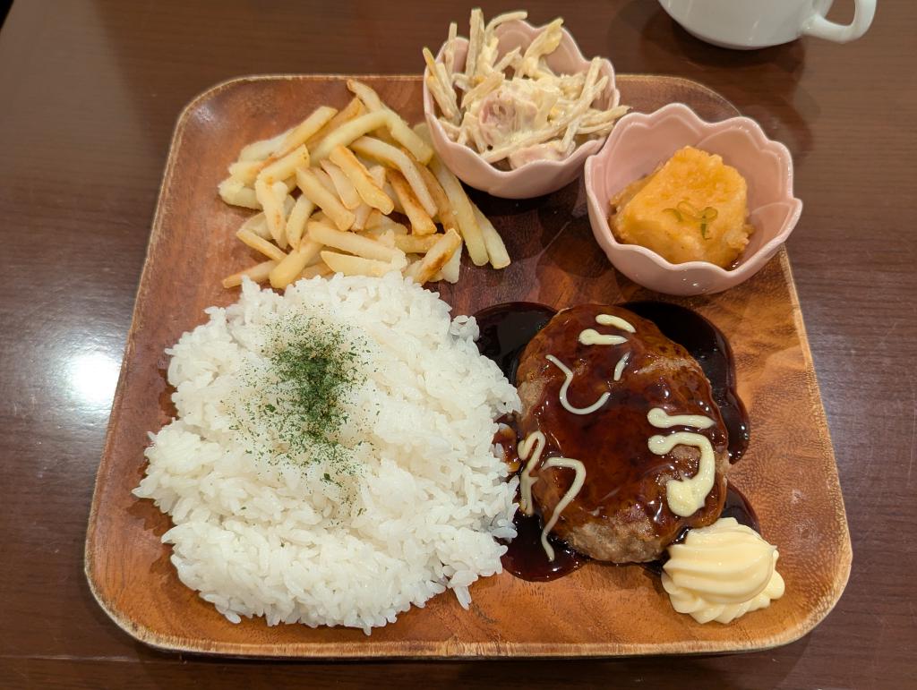 ハンバーグプレート