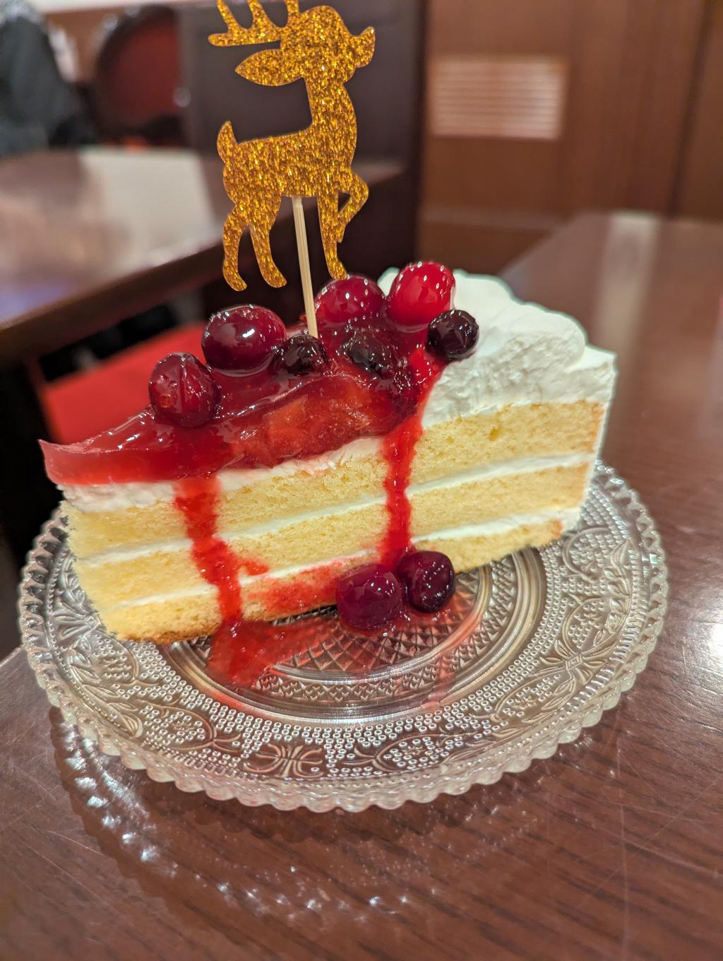 聖夜のショートケーキ