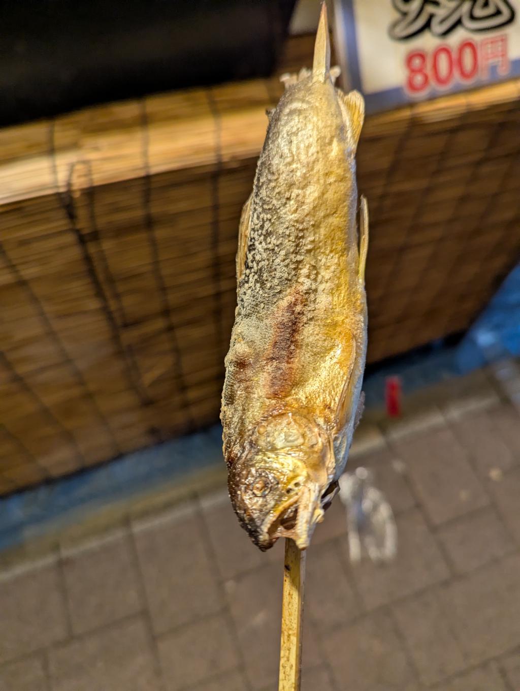 鮎の塩焼き