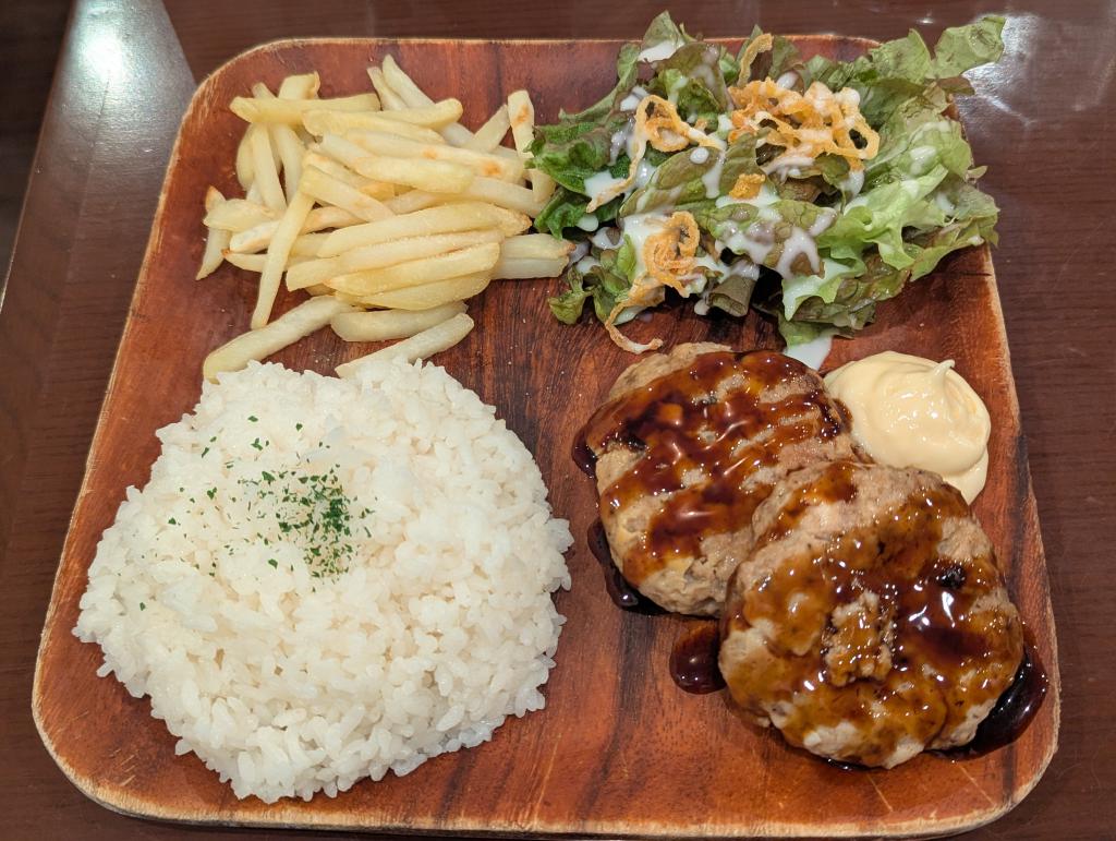 ハンバーグプレート(かえでさん作ハンバーグ)