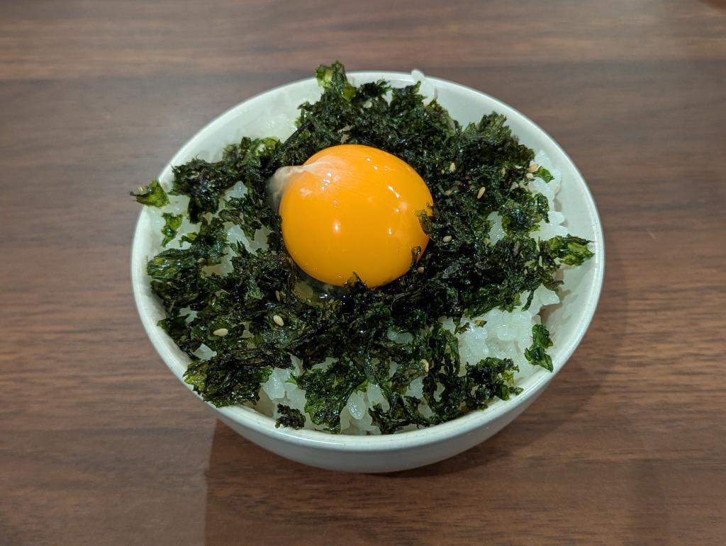 追加たまごかけご飯