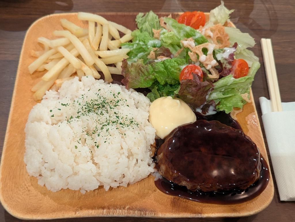 ハンバーグプレート
