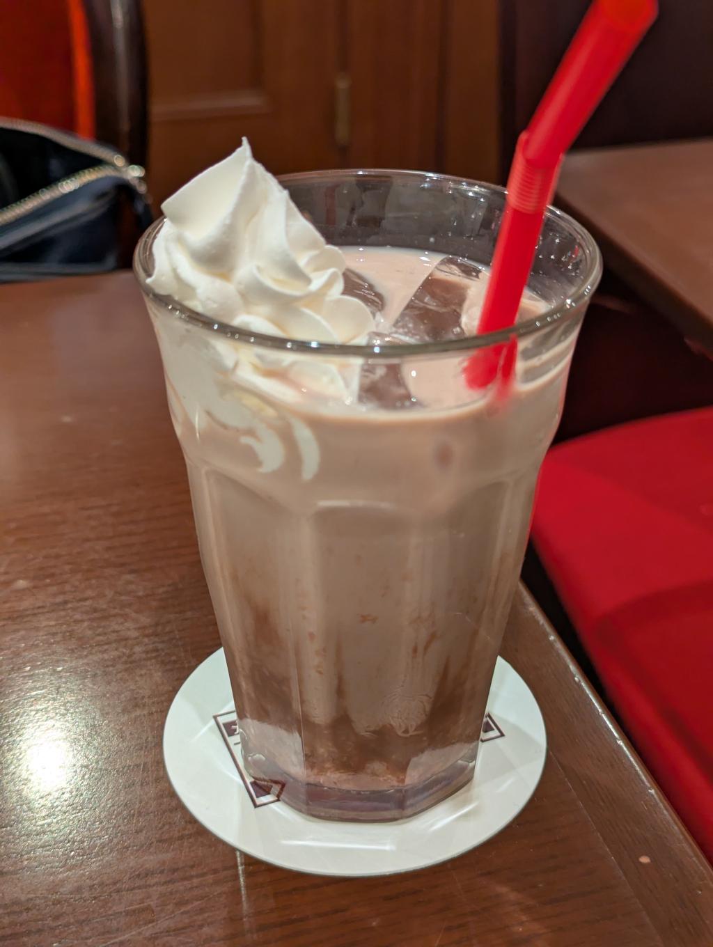 バレンタインベリーココア