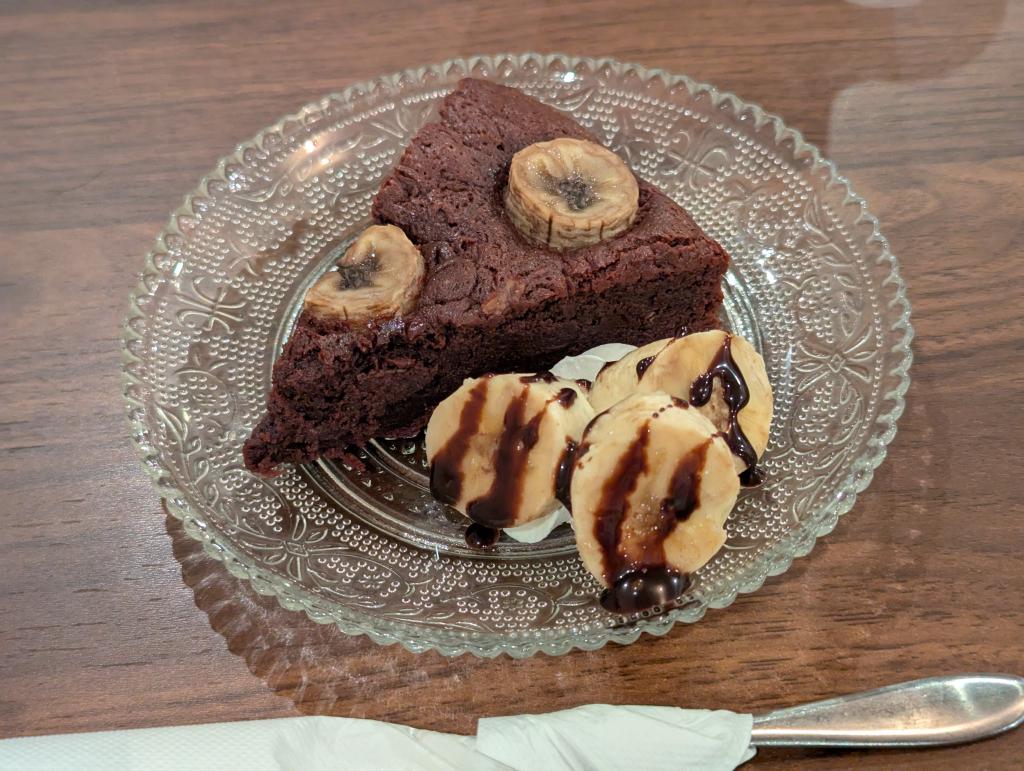チョコバナナケーキ