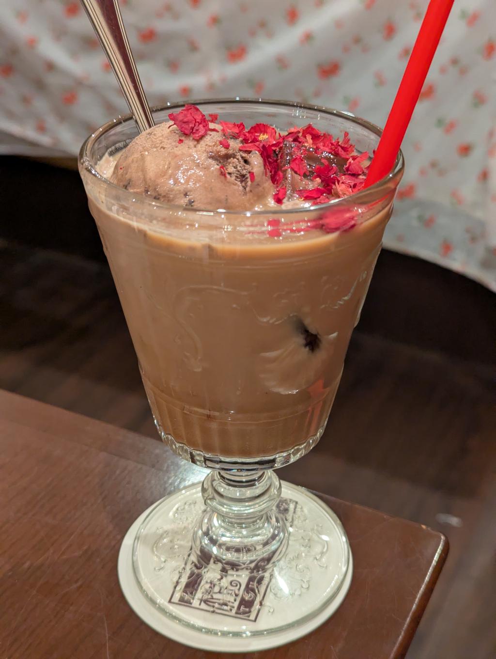 クランベリーココアコーヒーミルク