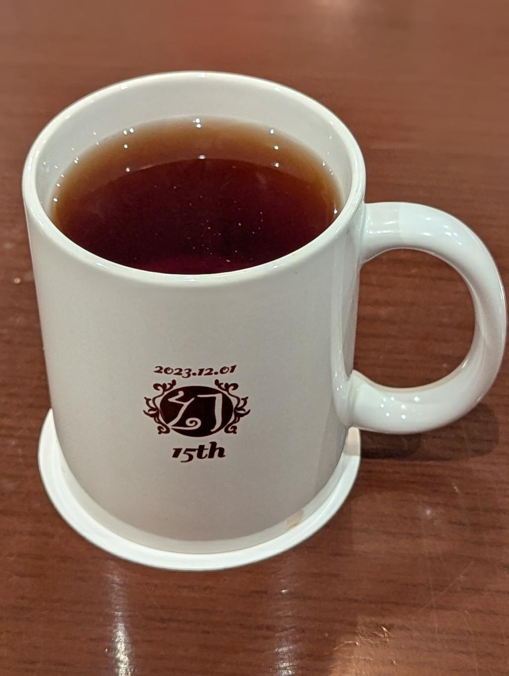 ５種の茶葉のブレンドティー