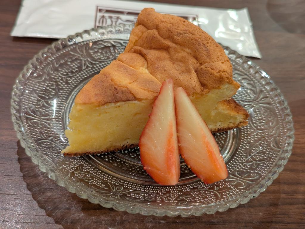 ホワイトチョコのガトーショコラ