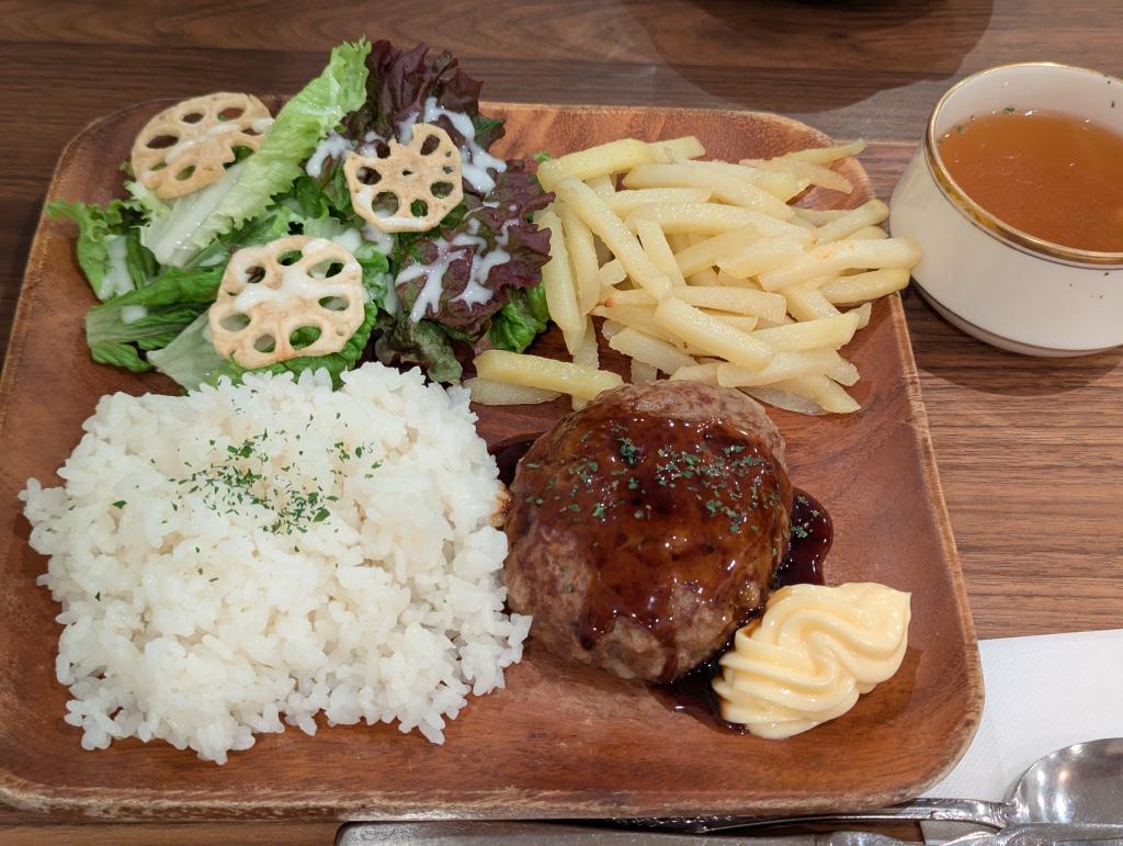 ハンバーグプレート