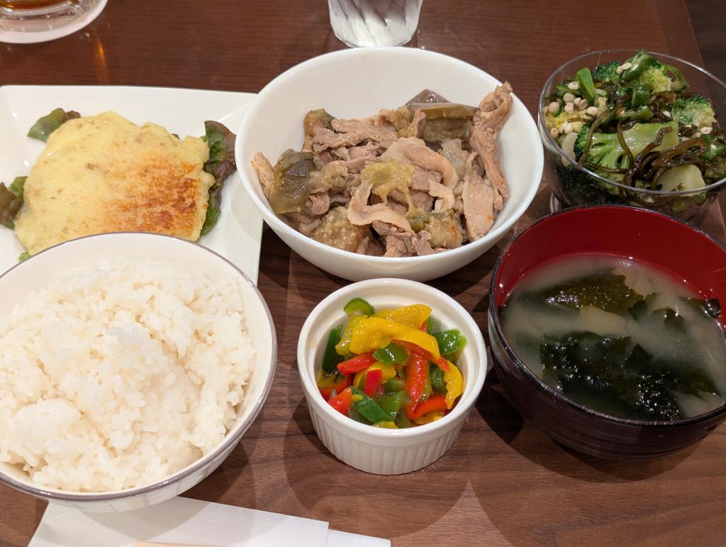 なすと豚のピリ辛さっぱり炒め