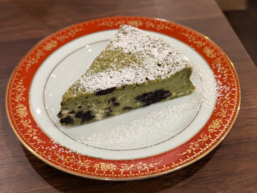 まっちゃとオレオのチーズケーキ