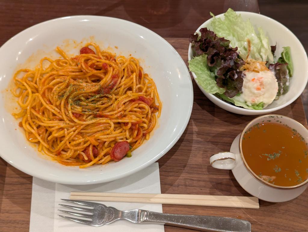 洋館のナポリタンスパゲティ