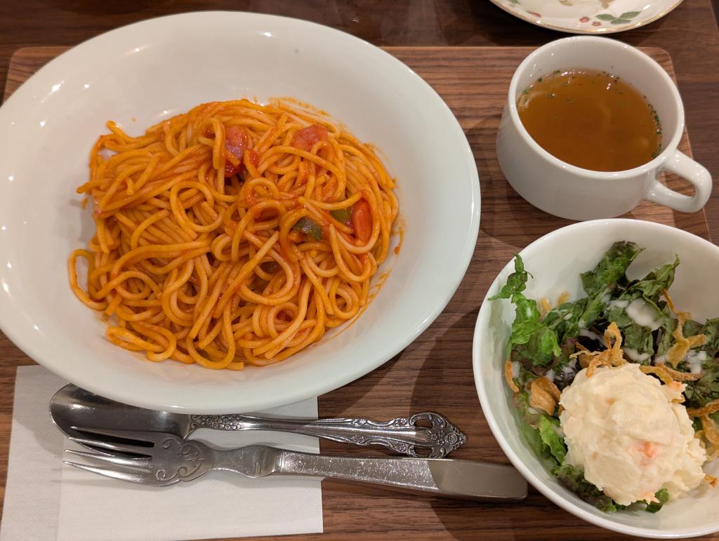 洋館のナポリタンスパゲティ