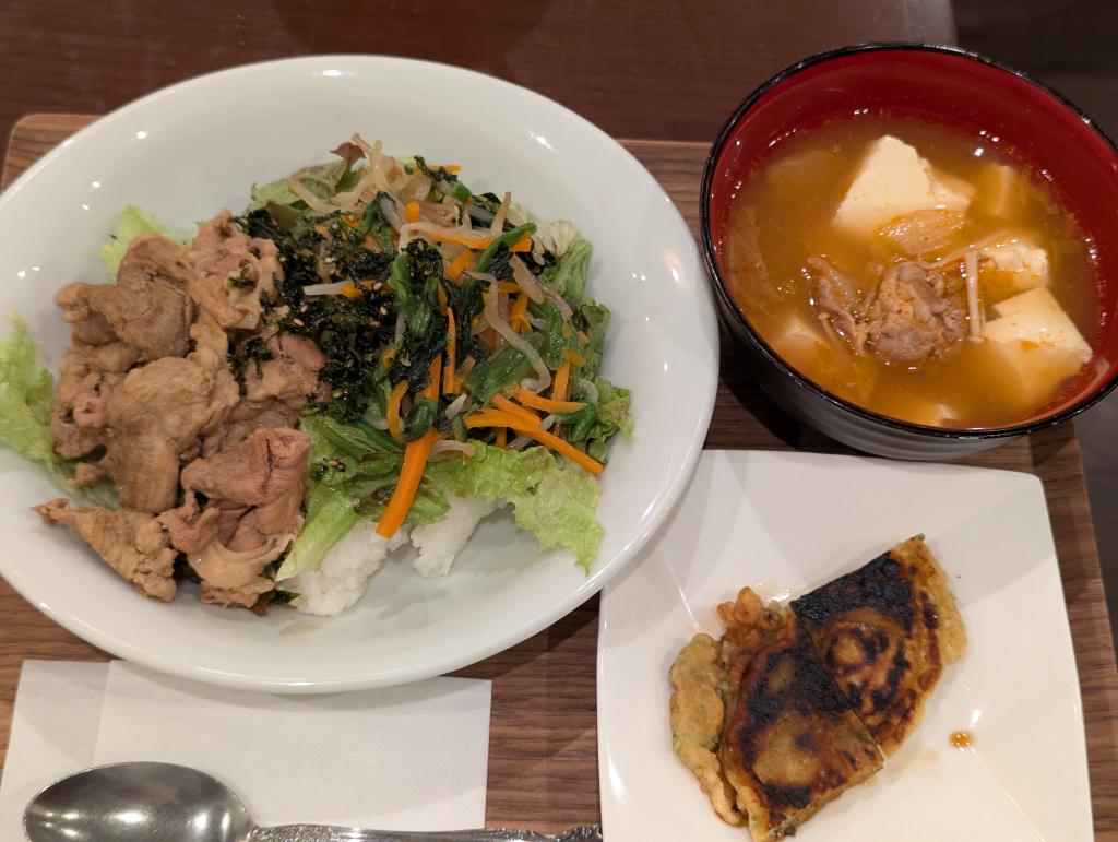ビビンバ&スンドゥブセット