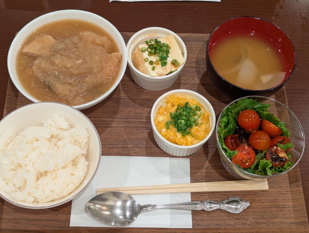 とり肉とナスのみぞれ煮