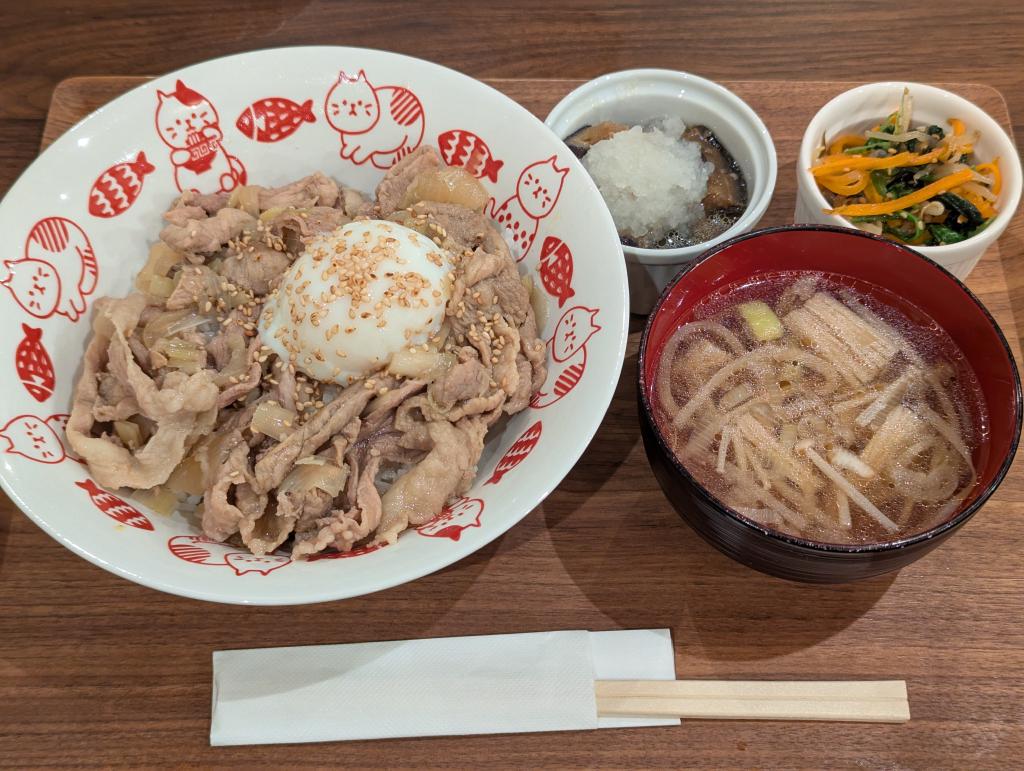 ねぎバターぶた丼
