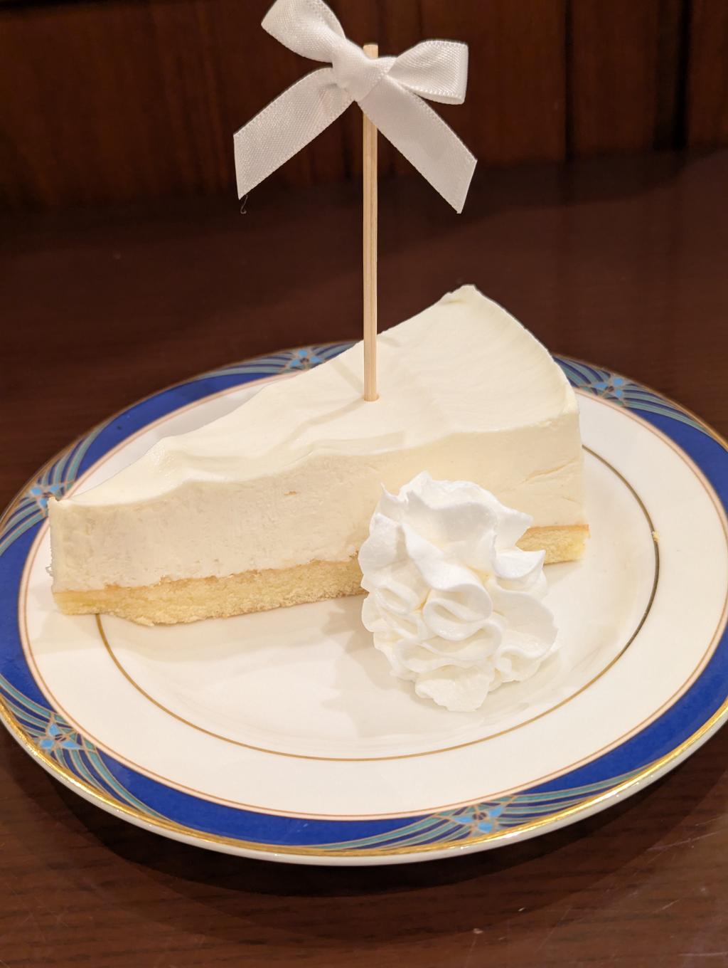 花嫁のレアチーズケーキ