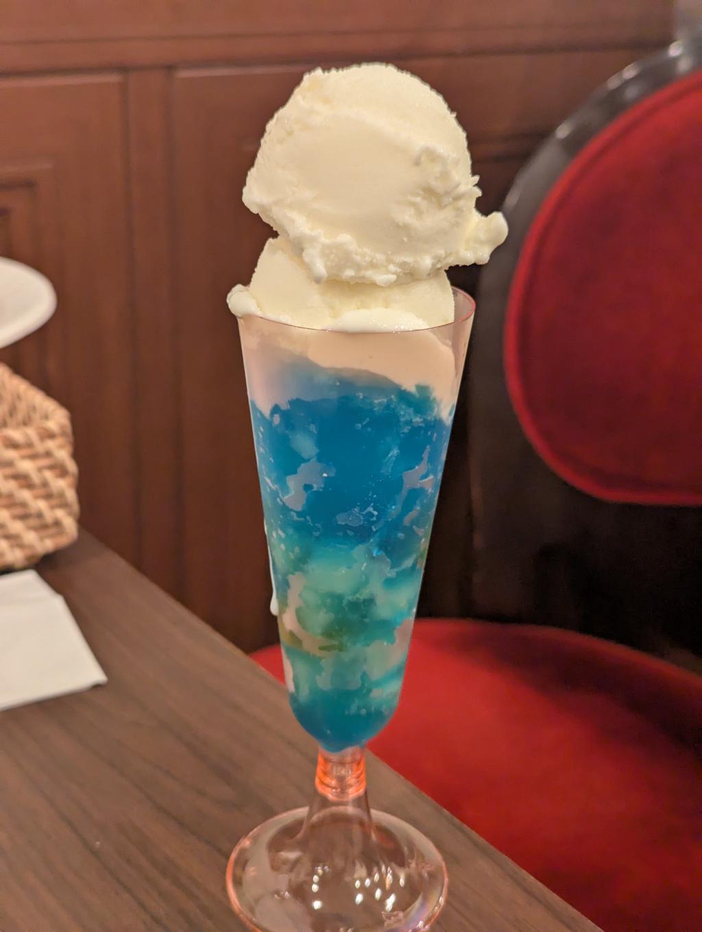 ヨーグルトアイスゼリーパフェ