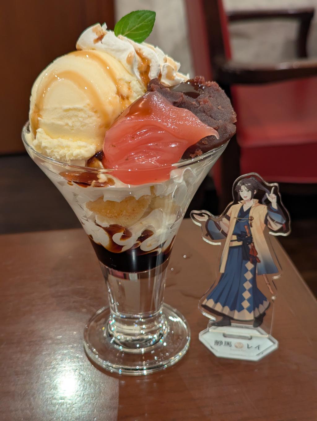 季節のパフェ