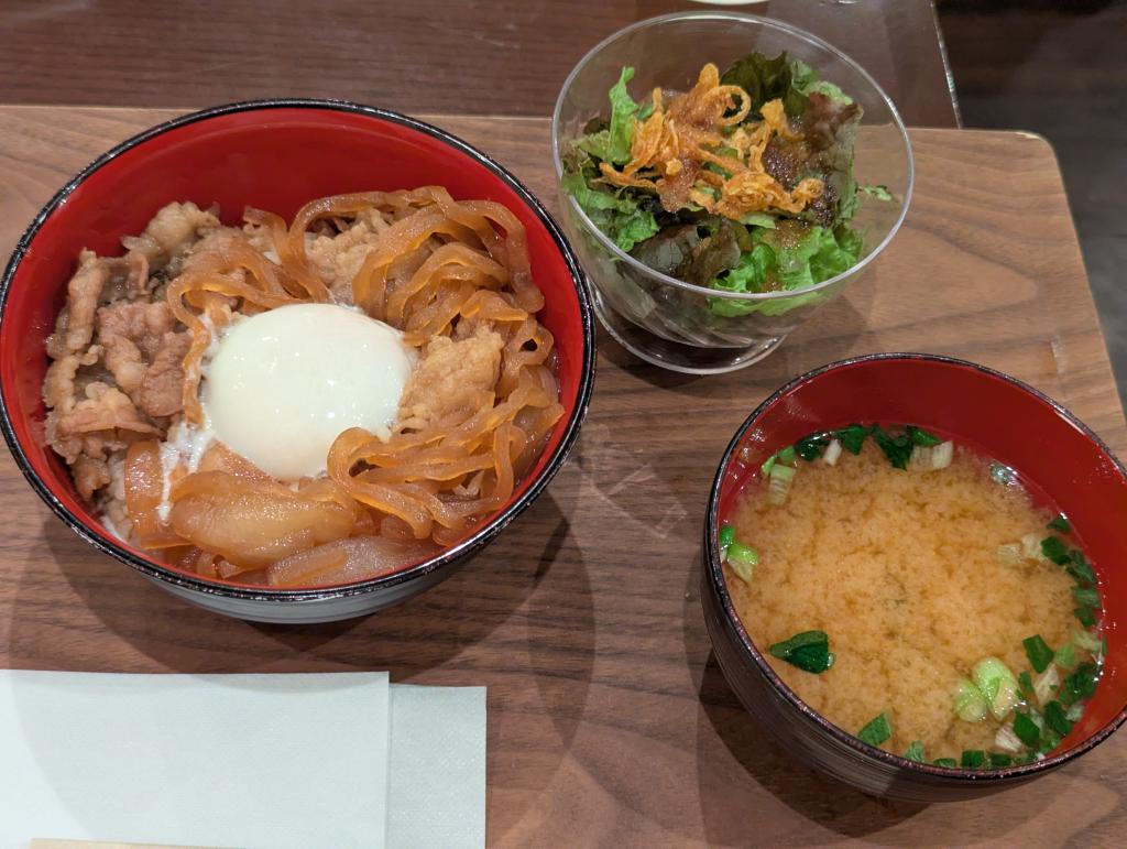 夏祭り牛丼
