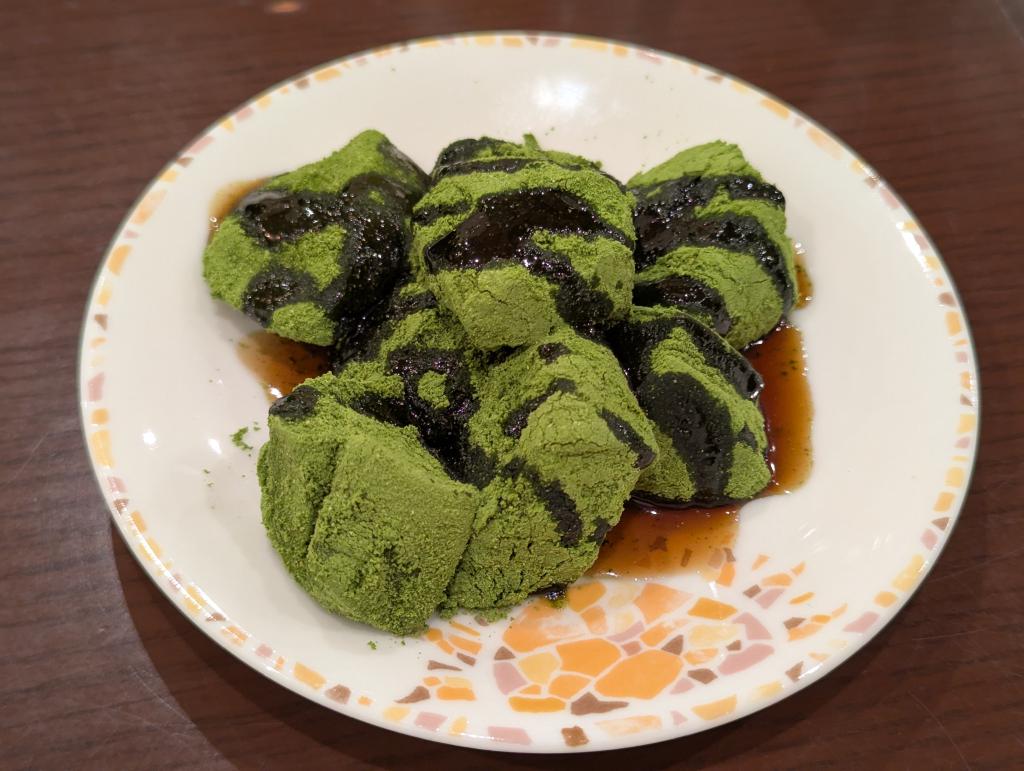 涼風抹茶わらびもち