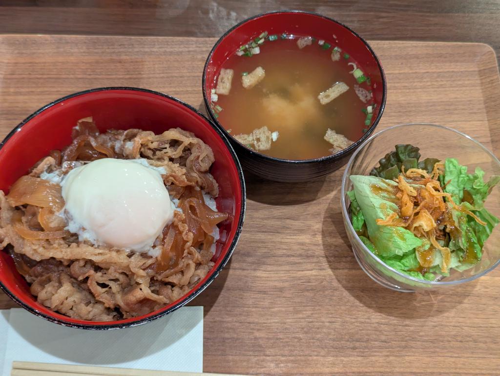 夏祭り牛丼