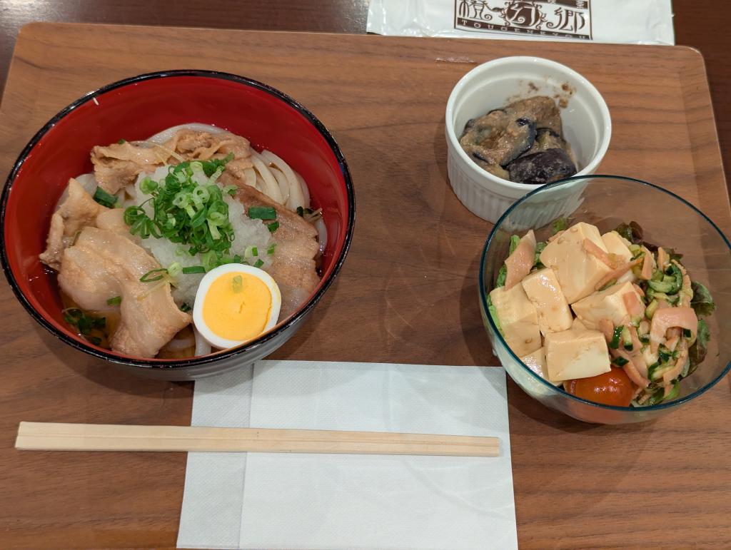 おろし豚肉うどん