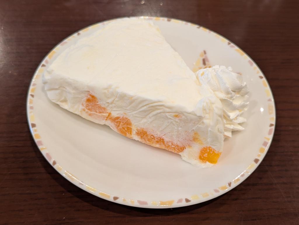 みかんとカルピスのアイスケーキ
