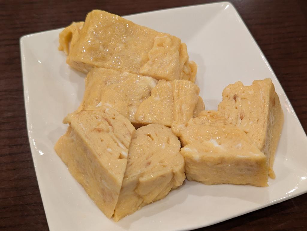 メイドの手作り卵焼き