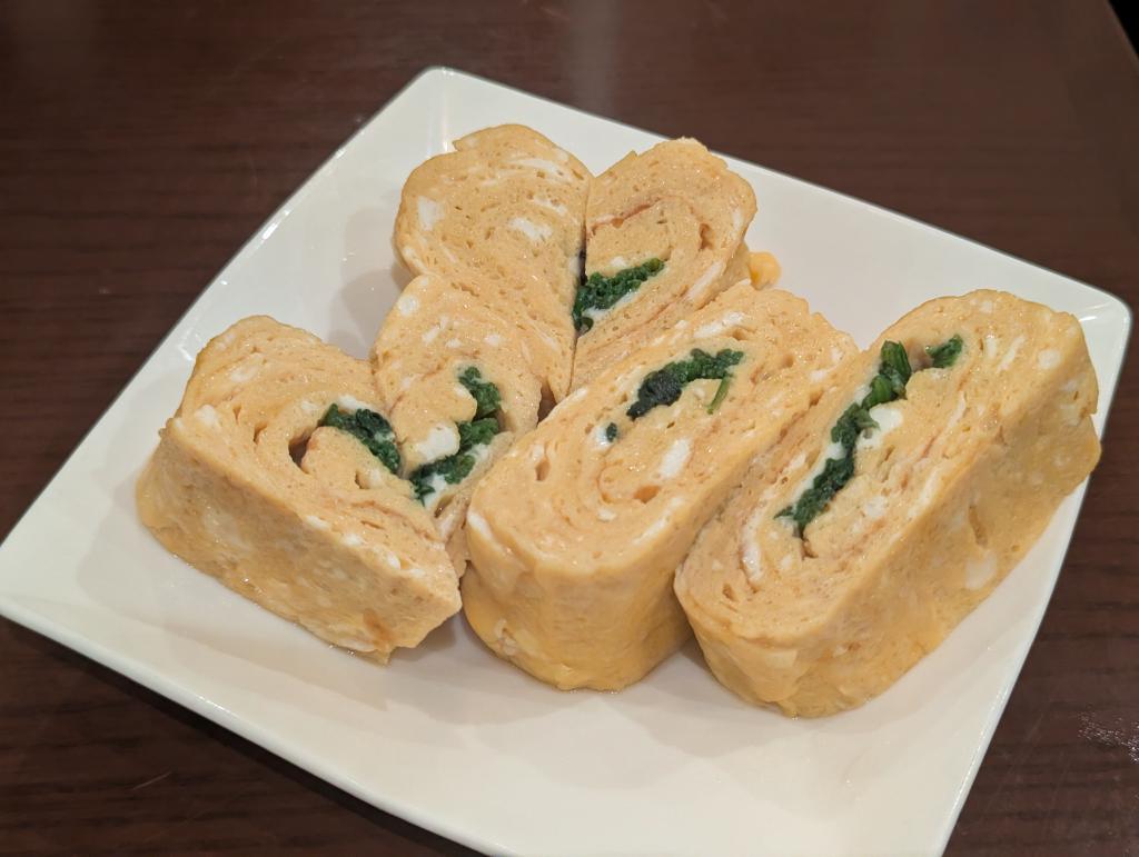 メイドの手作り卵焼き