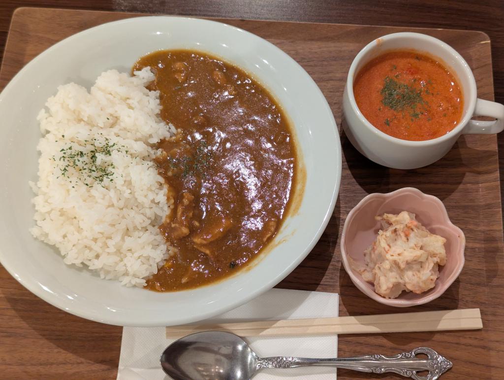 めありが初めてつくった秋の味覚カレー